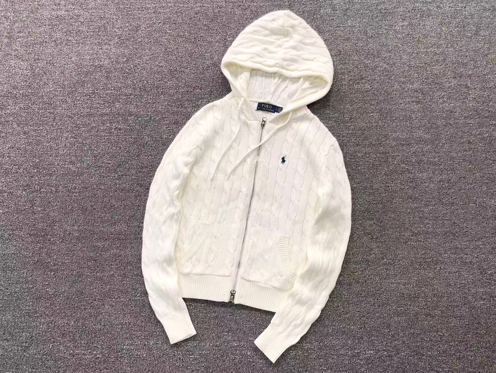 Veste Maille Premium Blanche Mariposa