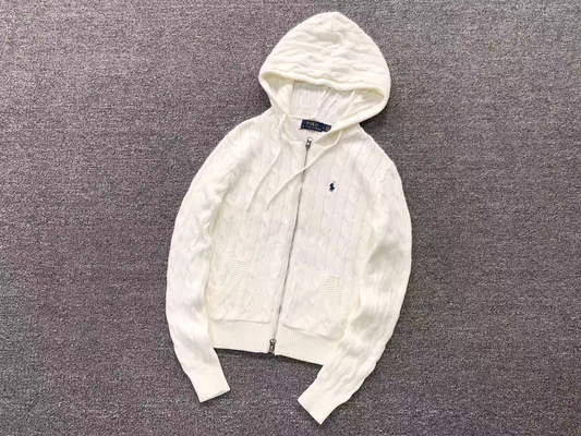 Veste Maille Premium Blanche Mariposa