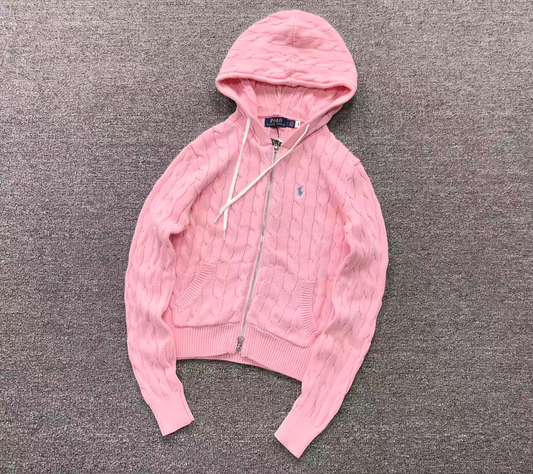 Veste Maille Premium Rose Mariposa